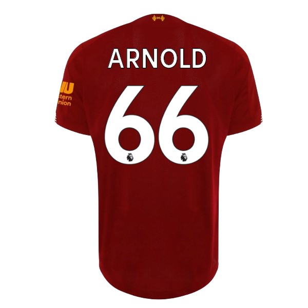Camiseta Liverpool NO.66 Arnold 1ª 2019 2020 Rojo